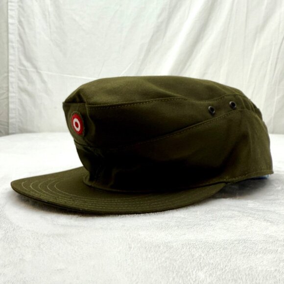 Austrian Military Field Cap Hat Green Slama Wein Heereseigentom HBA 2004 (B) - Picture 7 of 11